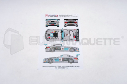 Racing decals 43 - Mercedes Petronas 24h Spa 2014