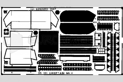 Eduard - Chieftain Mk V (tamiya)