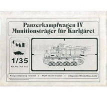 Cmk - Pz IV Munitionstrager for Karl (kit Resine)