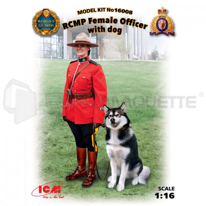 Icm - RCMP F Officier & dog