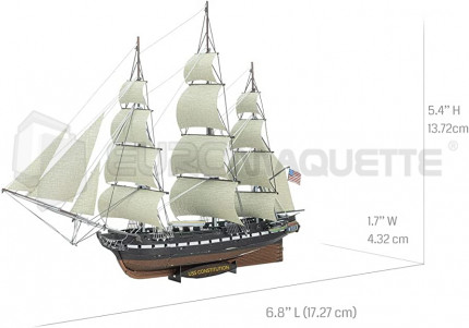 Metal earth - USS Constitution