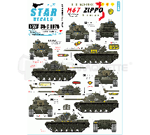 Star decals - M67 Patton ZIPPO Vietnam