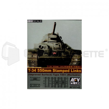 Afv Club - T-34 Chenilles 550mm
