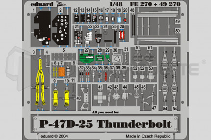 Eduard - P-47D (hasegawa)