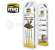 Mig products -  Diorama brush set (x4)