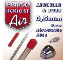 Prince August - Buse & aiguille 0,5 pour A011