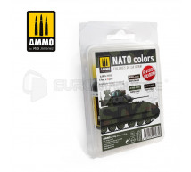 Mig products - Coffret NATO tank colors (x3)