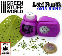 Green stuff world - Tools leaf punch medium purple