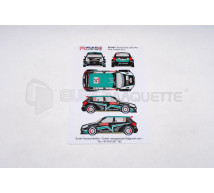 Racing decals 43 - Skoda Fabia S2000 Portugal 2012