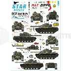 Star decals - M67 Patton ZIPPO Vietnam