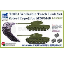 T80E1 chenille pour M26/M46