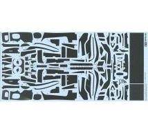 Tamiya - Ferrari FXX K Decals Carbone