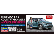 Hasegawa - Mini Cooper Countryman All4 & Figure