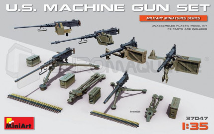 Miniart - US Machine gun set