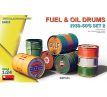 Miniart - Fuel & oil drums 1930/50 set 2