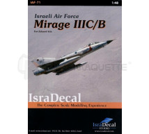 Isra decals - IAF Mirage III C/B