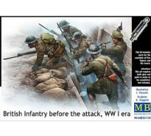 Master box - British infantry before attack WWI