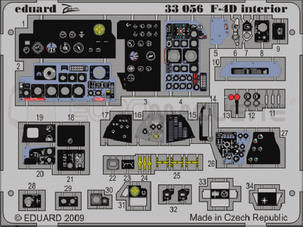 Eduard - F-4D interieur (Tamiya)