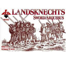 Red box - Lansquenets épées & Arquebuses
