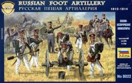 Zvezda - artillerie russe 1812