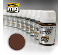 Mig products - Filter Brown for White 35ml