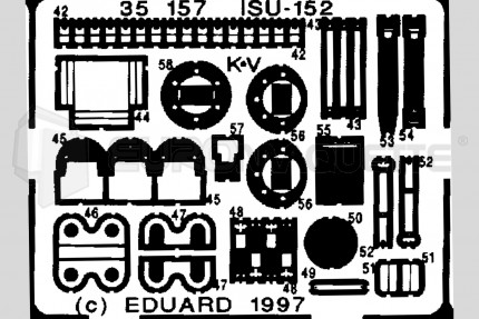 Eduard - ISU-152  (italeri/zvezda)