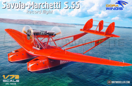Dora wings - Savoia Marchetti S 55 Record flight