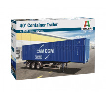 Italeri - 40' container trailer GMA CGM