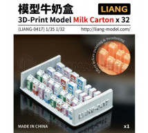 Liang model - Milk cartons 1/35 (x32)