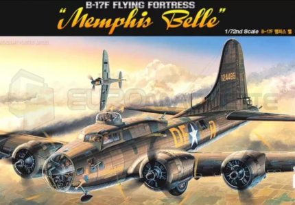 Academy - B-17F flying fortress