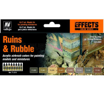 Vallejo - Coffret Ruins & Rubble (x8)