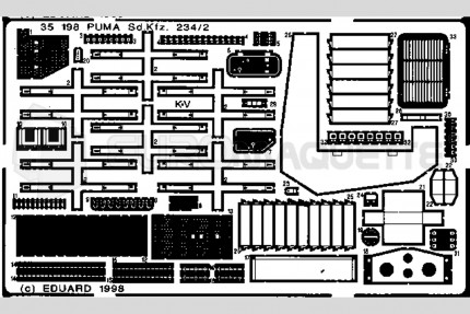 Eduard - SdKfz 234/2 Puma (italeri)