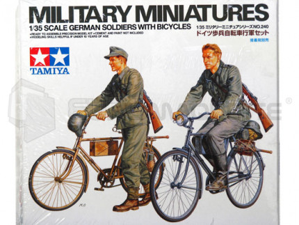 Tamiya - Soldats All. & Vélo