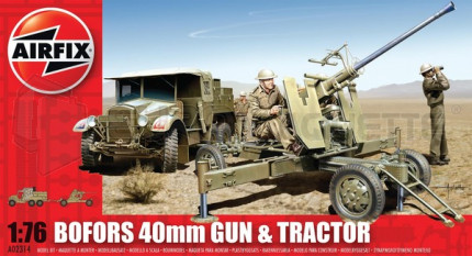 Airfix - Bofors gun & tractor
