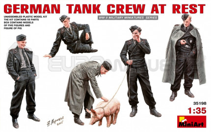 Miniart - German tank crew at rest