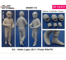 Gf models - Pilote F1 debut 1980