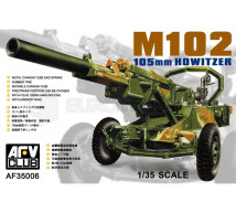 Afv Club - M 102 Howitzer 105mm