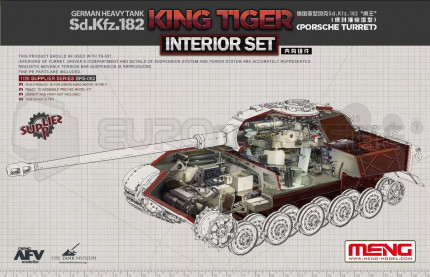 Meng - King Tiger interieur set