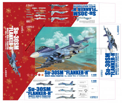 Great wall hobby - Su-30SM Flanker H