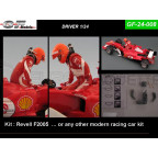 Gf Models - Pilote F1 sortant de la voiture