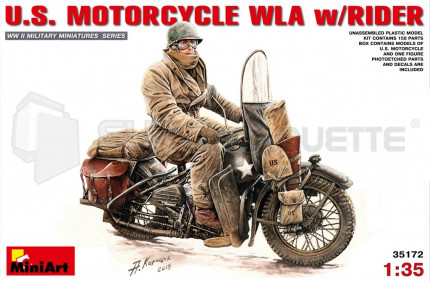 Miniart - Harley Davidson & MP WWII