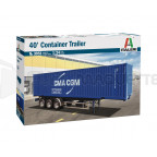 Italeri - 40' container trailer GMA CGM