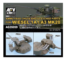 Afv club - AMMO feed chute for Wiesel