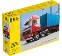 Heller - Volvo F12-20 & Container semi trailer