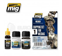 Mig - Coffret Chipping set for Mechas 1