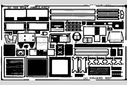 Eduard - Hummer Ambulance (academy)