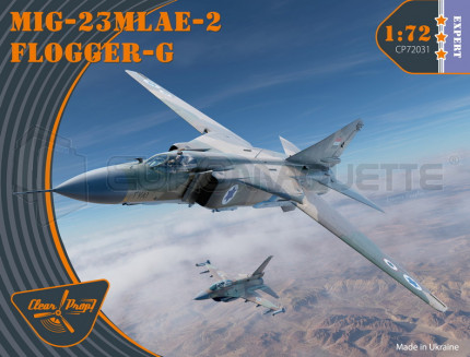 Clear prop - Mig-23 MLAE-2 Flogger G (Expert)