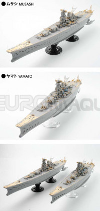 Aoshima - Yamato/Musashi detail set 1/700