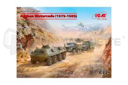 Icm - Coffret Afghan Motorcade 1979/89 (4 véhicules)