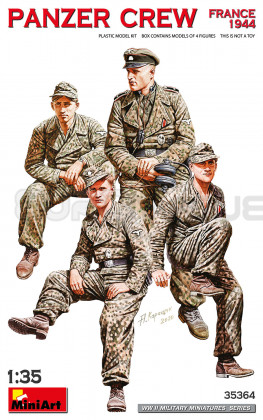 Miniart - Panzer crew France 1944